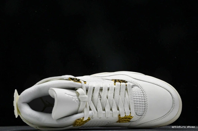 Cheap Gold AQ9129-170 Retro Metallic Jordan 4 0822